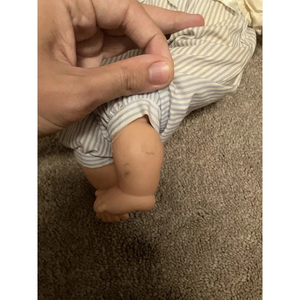 1990 Cititoy Rubber Head, Arms & Legs Baby Doll 9